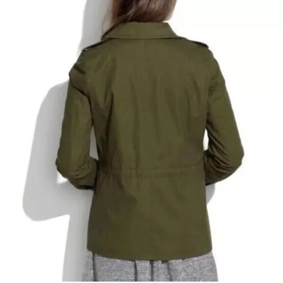 Madewell Olive Utility Jacket - Picture 2 of 16